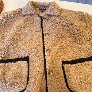 J. Crew Faux Sherpa Barn Jacket